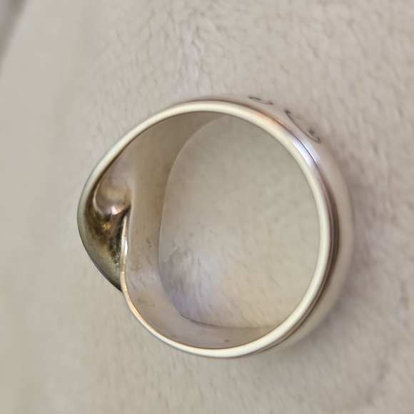 BRIGHTON Elegant Twisted Swirl Scroll Ring Size 9.25 - Picture 9 of 9